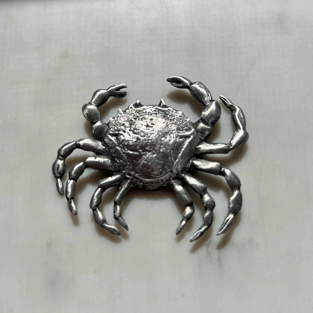 Pewter Figurine ~ Maryland Blue Crab ~